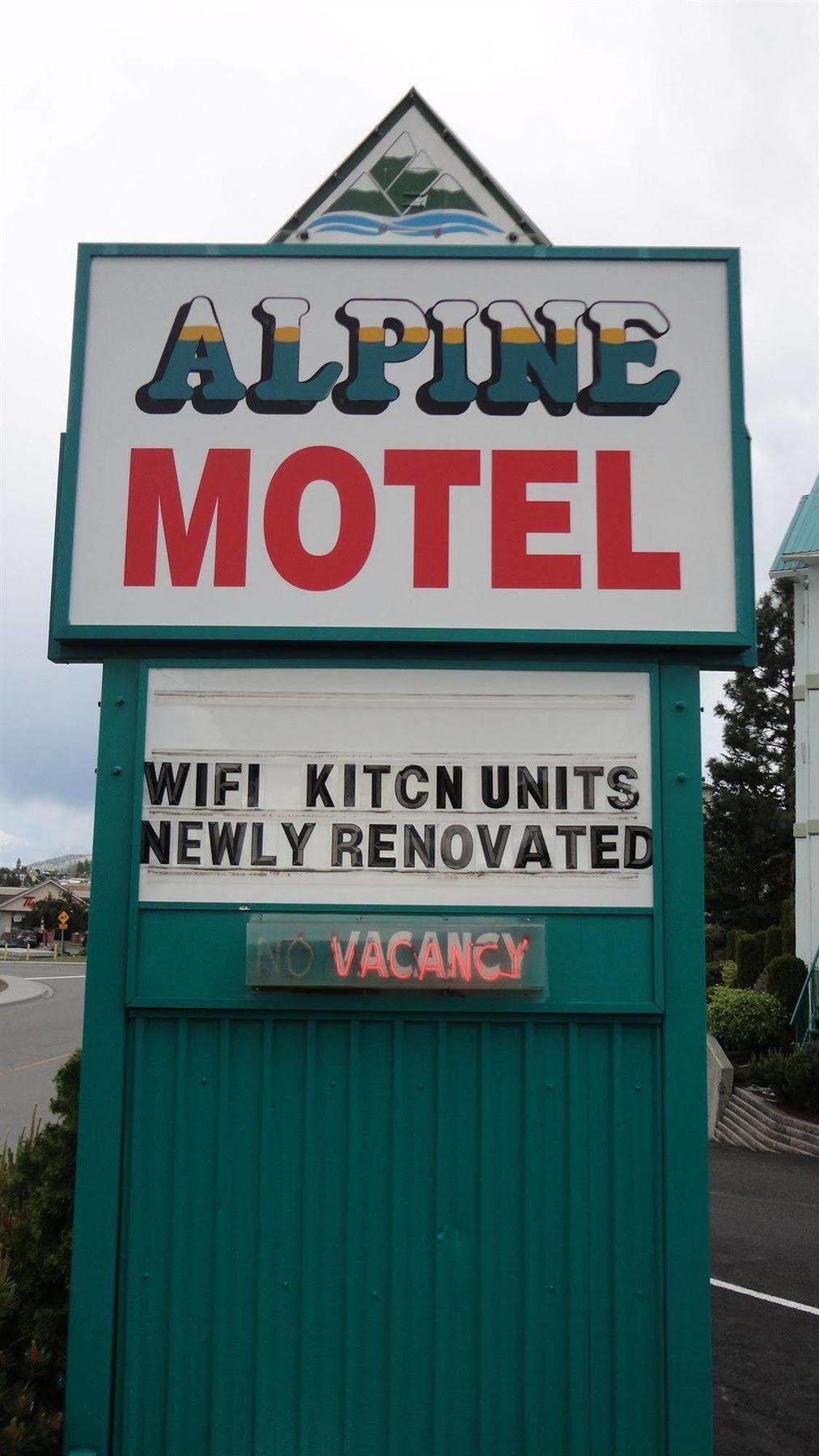 Alpine Motel Kamloops Buitenkant foto